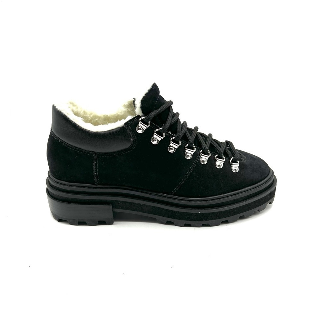 New! SCHUTZ | Lucille Faux Shearling Lined Boots - Picture 2 of 8